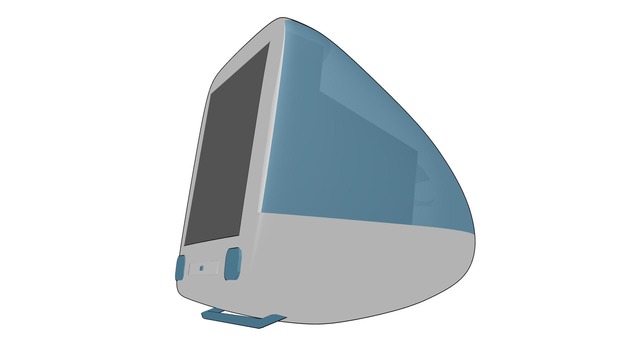 [MMD] iMac G3 (CRT Display)