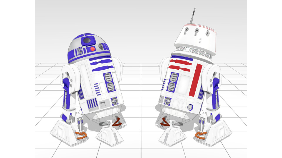 R2-D2,R5-D4セット_Ver.1.01 - BowlRoll