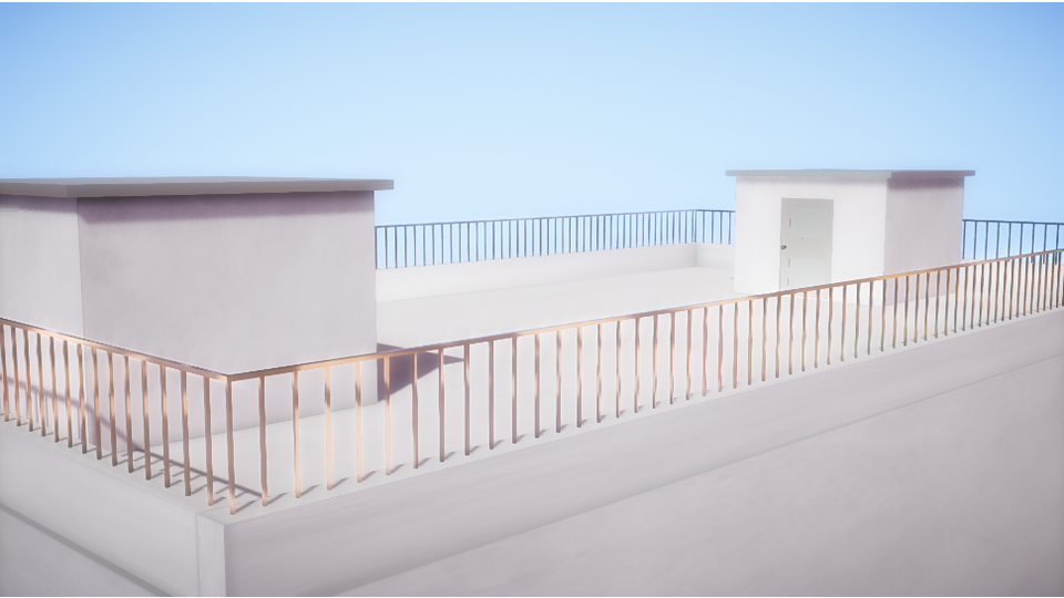 【MMDステージ】屋上