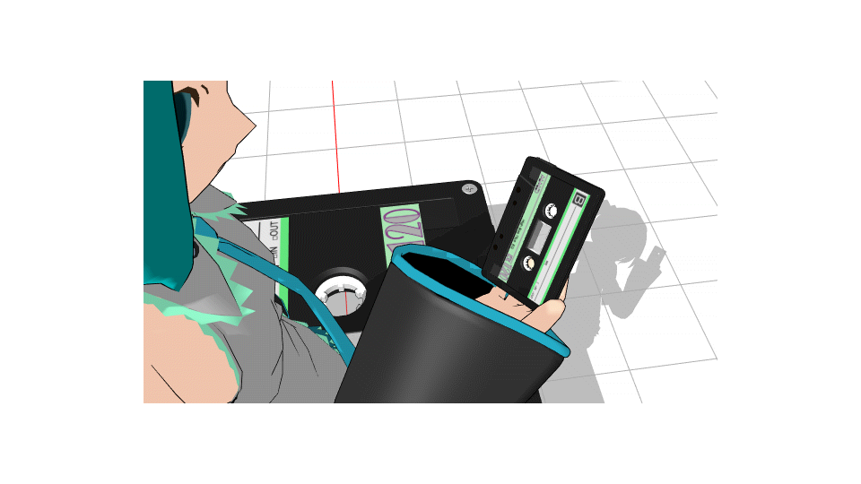 カセットテープモデル