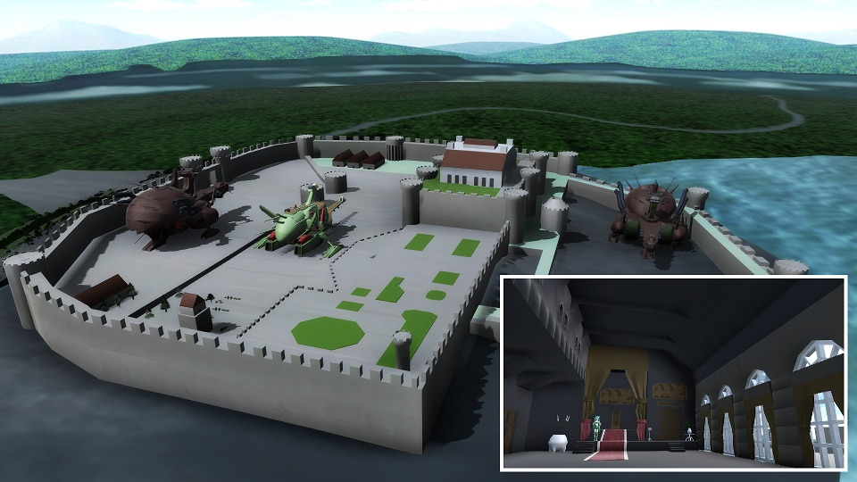 おまけのダンバイン風ステージ「キロン城」 Ver1.1