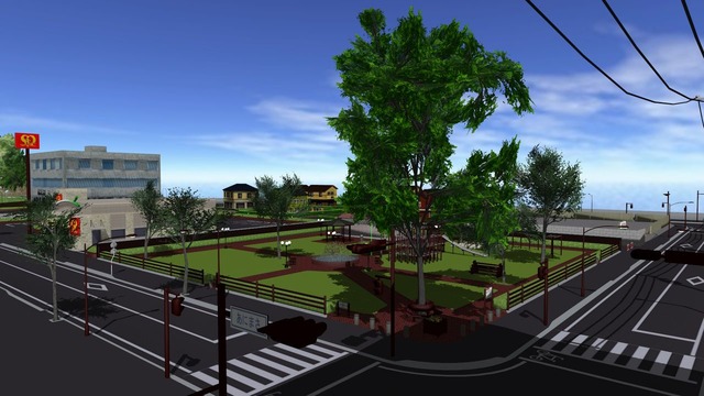 公園のある風景 Ver.2.61