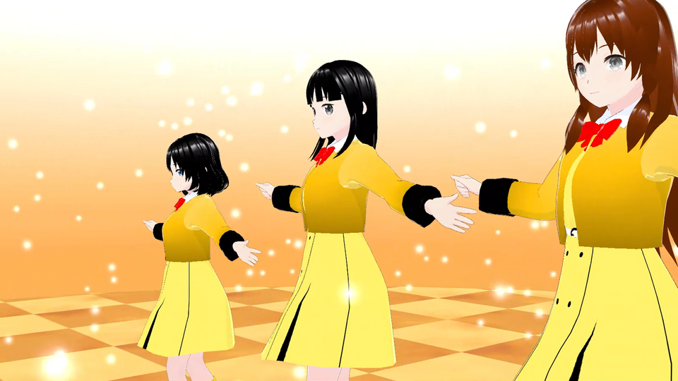 トリプル「J」アイドル Queens のメンバーキャラ